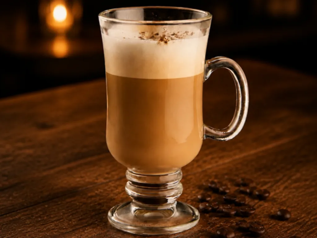 Latte macchiato – imazh i gjeneruar me IA